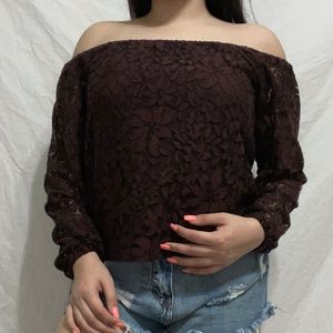 WINE OFF THE SHOULDER